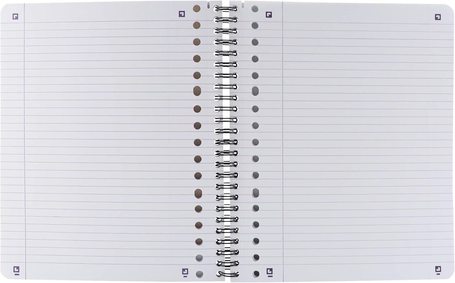 Detalle 2 de Oxford 400075588 collegeblokken A5+ gelinieerd, 90 g Optik Paper, 5 stuks
