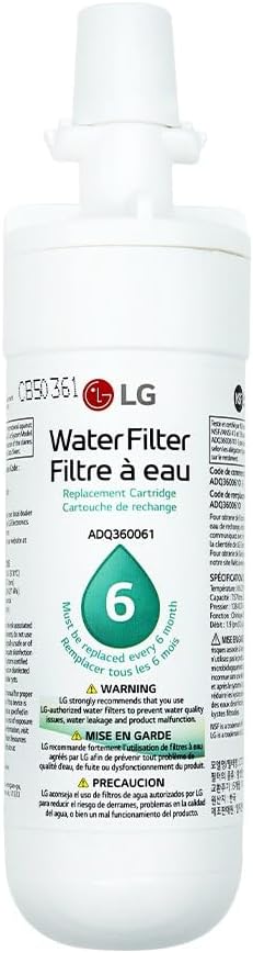 Detalle de LG Refrigerator Water Filter LT700P