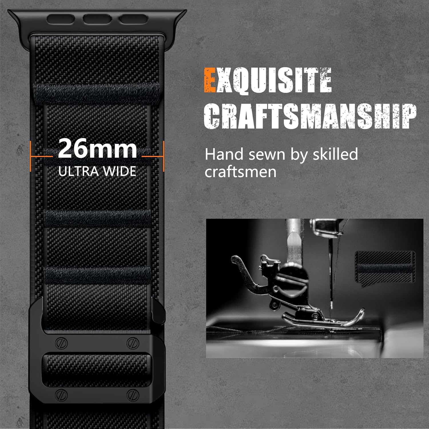 Thumbnail 3 de Bandletic Nylon Strap for Apple Watch Ultra