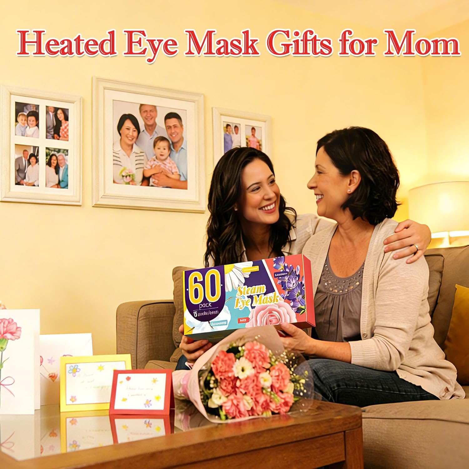 Thumbnail 1 de AROIC 60-Pack Steam Eye Masks