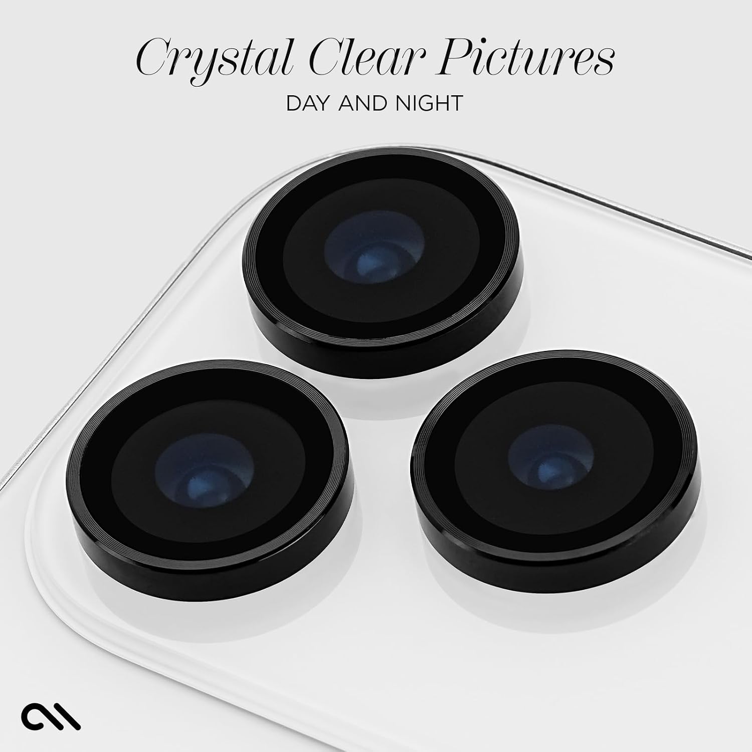 Thumbnail 5 de Case‑Mate Camera Lens Protector for iPhone 17 Pro Max — Double Glass