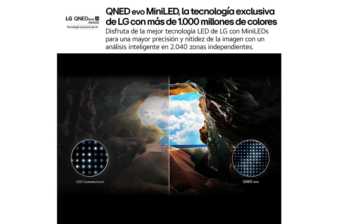Thumbnail 2 de LG QNED86 75" QNED evo MiniLED 4K 2025