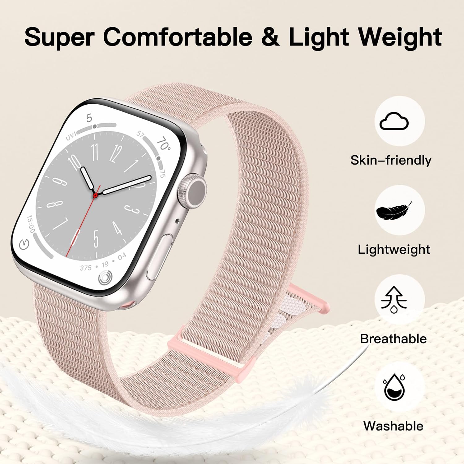 Thumbnail 3 de Yoohoo Nylon Strap for Apple Watch 44mm
