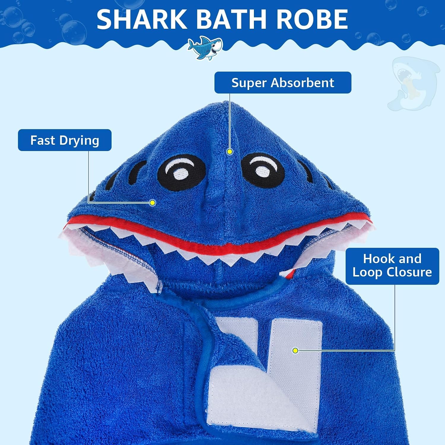 Detalle 2 de SCENEREAL Dog Bathrobe, Microfiber