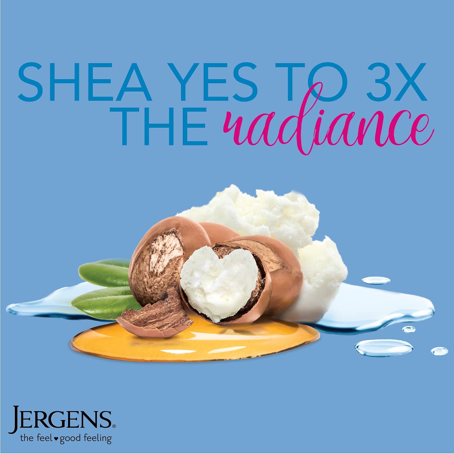Detalle de Jergens Wet Skin Body Moisturizer with Shea Butter Oil (In-Shower Lotion), 10 Oz