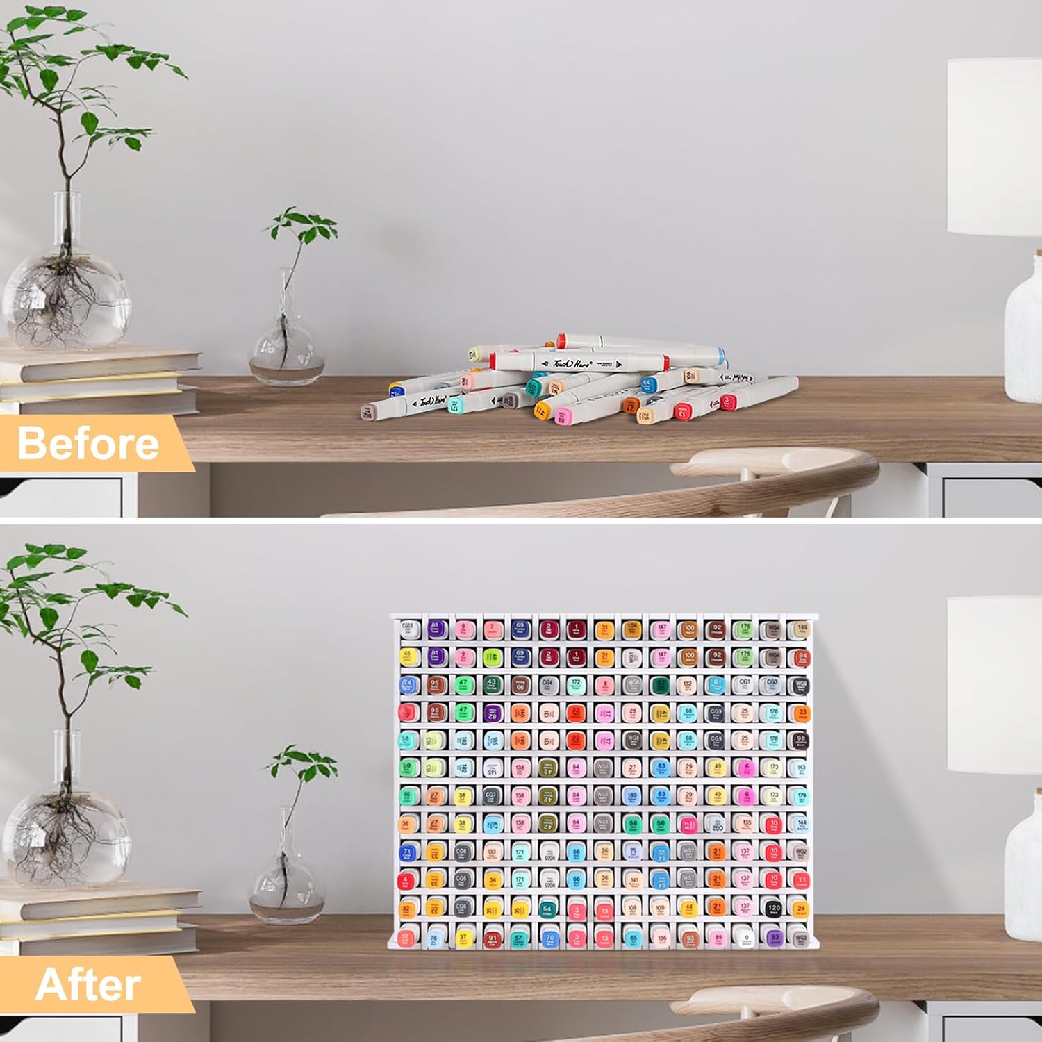 Thumbnail 3 de Osrioal Marker Pen Storage: a practical organiser for up to 180 markers