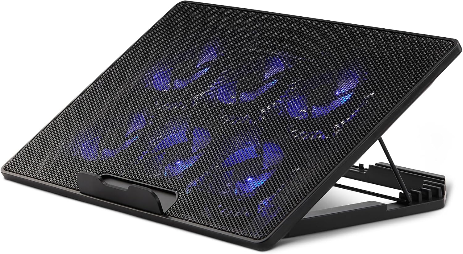 Detalle de Amazonベーシック HCP09 ノートPC冷却パッド 6基ファン・6段階高さ調節・12~17インチ対応
