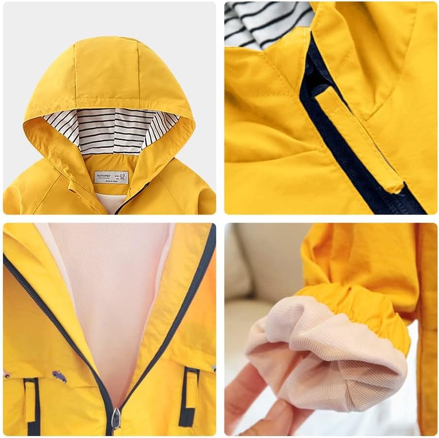 Thumbnail 5 de Veste à capuche zippée Volunboy Bébé Garçon en polyester léger (poche zippée, automne & mi-saison)