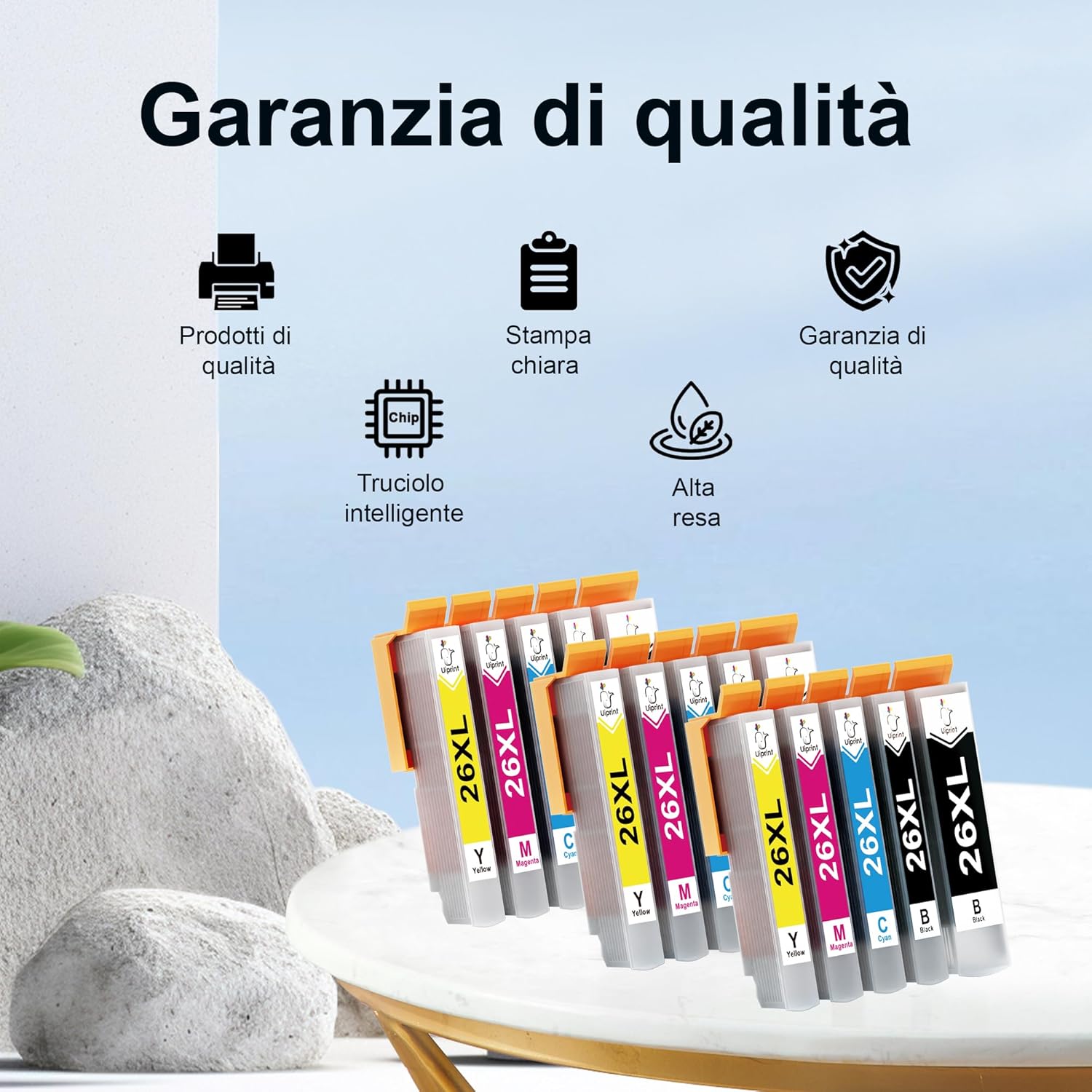 Thumbnail 3 de Uiprint 26XL cartucce Epson compatibili 15-pack