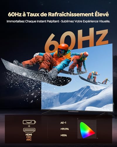 Thumbnail 5 de WiMiUS Vidéoprojecteur 4K P62 Pro : Netflix intégré, HDR10 et WiFi6 – son Dolby