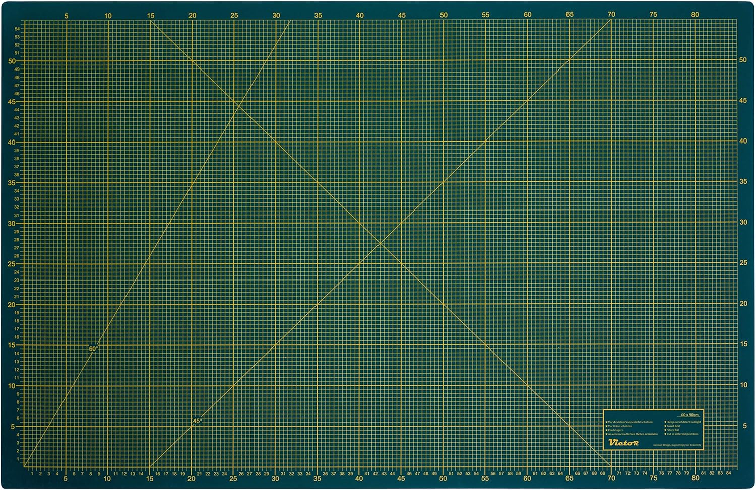 Thumbnail 2 de Victor Schneidematte 60×90 cm Grün ✂️