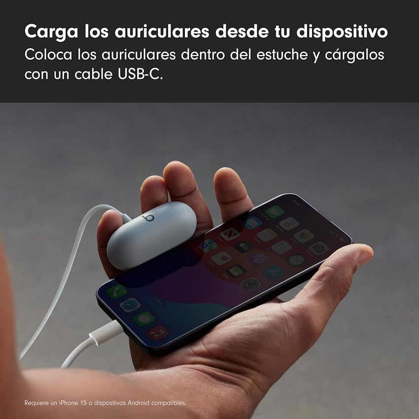 Detalle 2 de Beats Solo Buds 🔴 Auriculares Intraurales Inalámbricos 18h