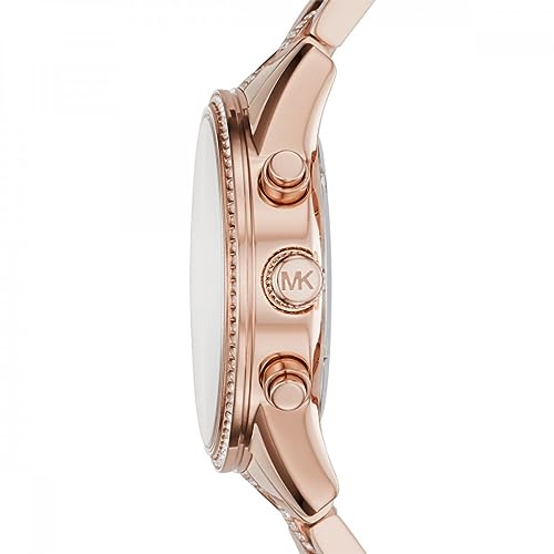 Detalle 2 de Michael Kors MK6485 Women's Rose Gold Stainless Steel Quartz Watch – A practical, stylish everyday timepiece