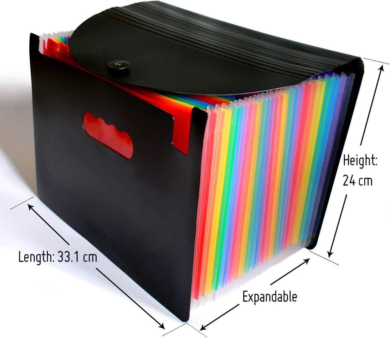 Thumbnail 3 de MEKNAAIL File Organiser 24 Pockets A4