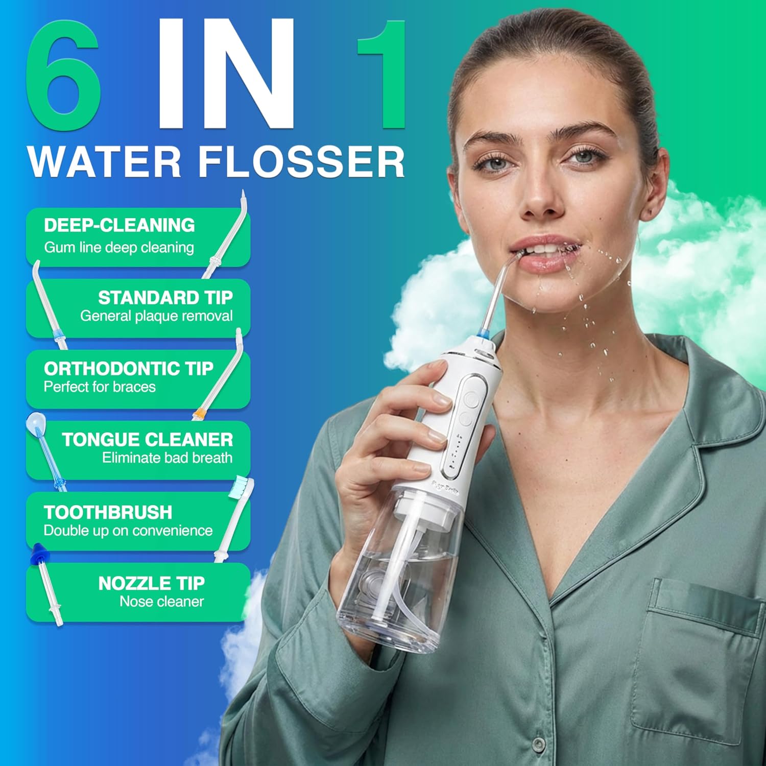 Thumbnail 1 de Professional Water Flosser: Advanced Dental Care for a Healthier Mouth
