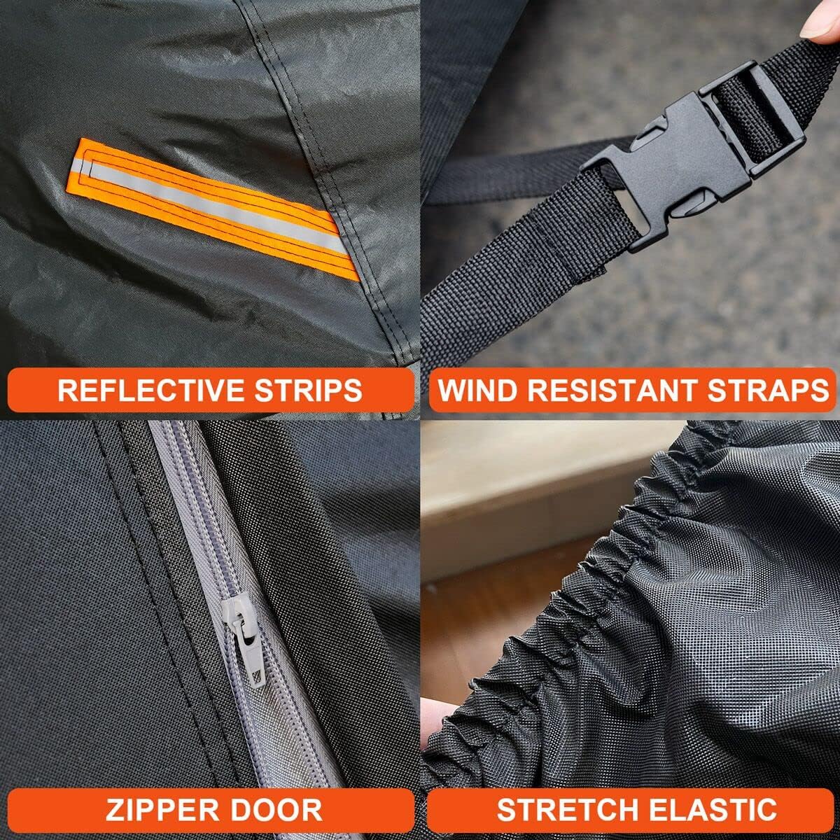Thumbnail 3 de Kayme 7-Layers Estate Car Cover: Waterproof, Breathable Full Wagon Protection (179–190 cm) for A4 Avant, 3 Series Touring, Passat, Octavia Combi and more