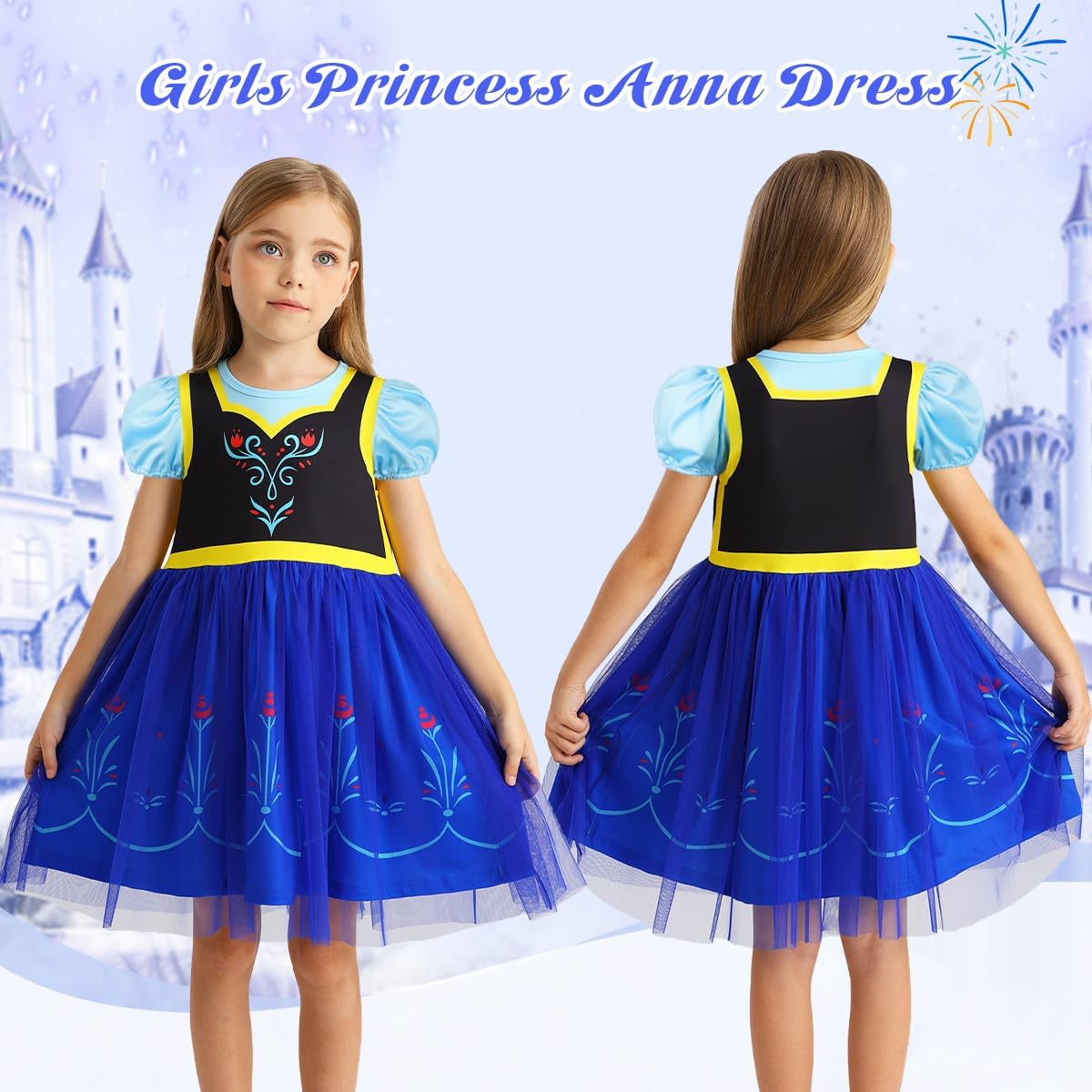 Detalle 2 de Girls' Tulle Princess Dress