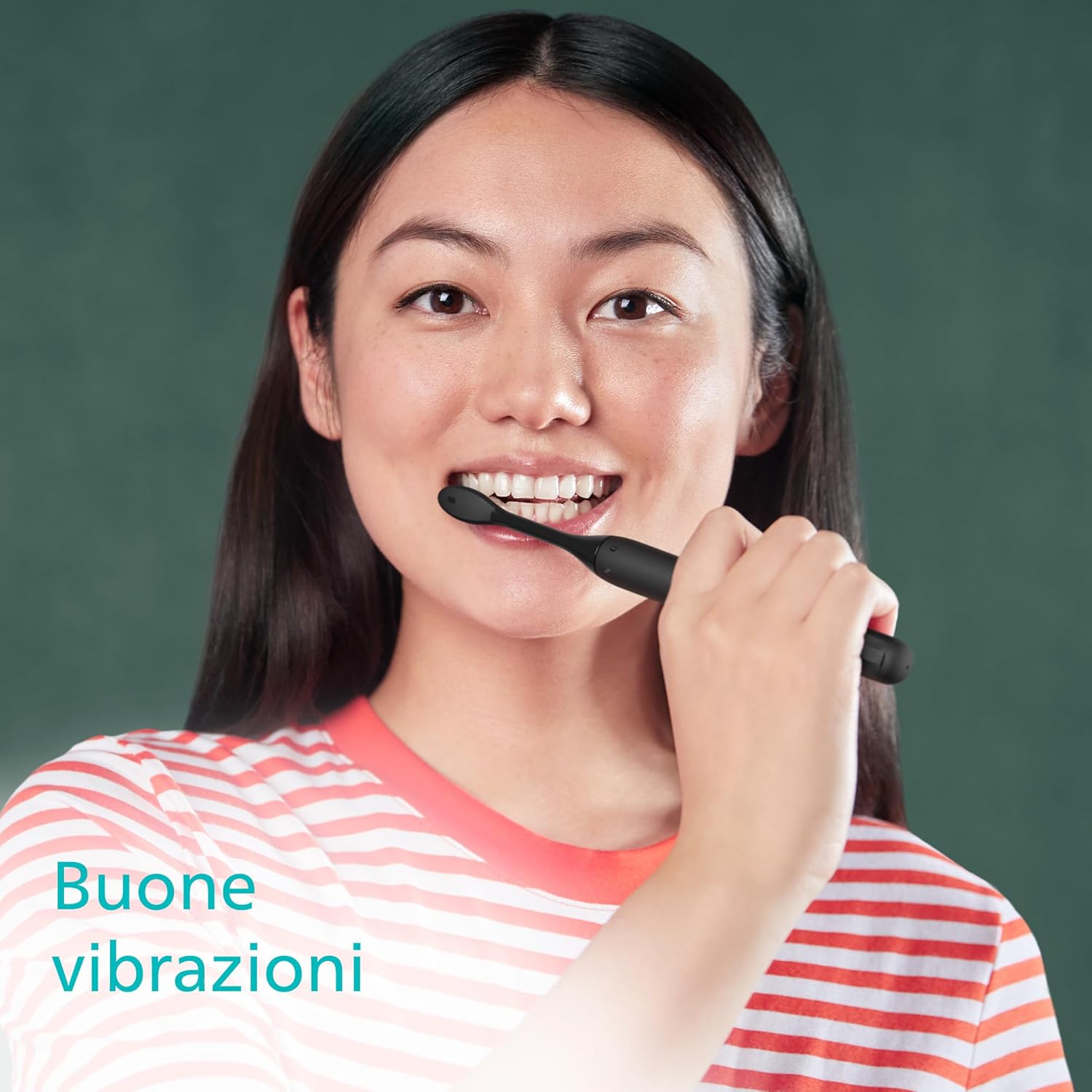 Thumbnail 2 de Spazzolino ricaricabile Philips One HY1200/26 Nero Shadow: pulizia efficace con stile