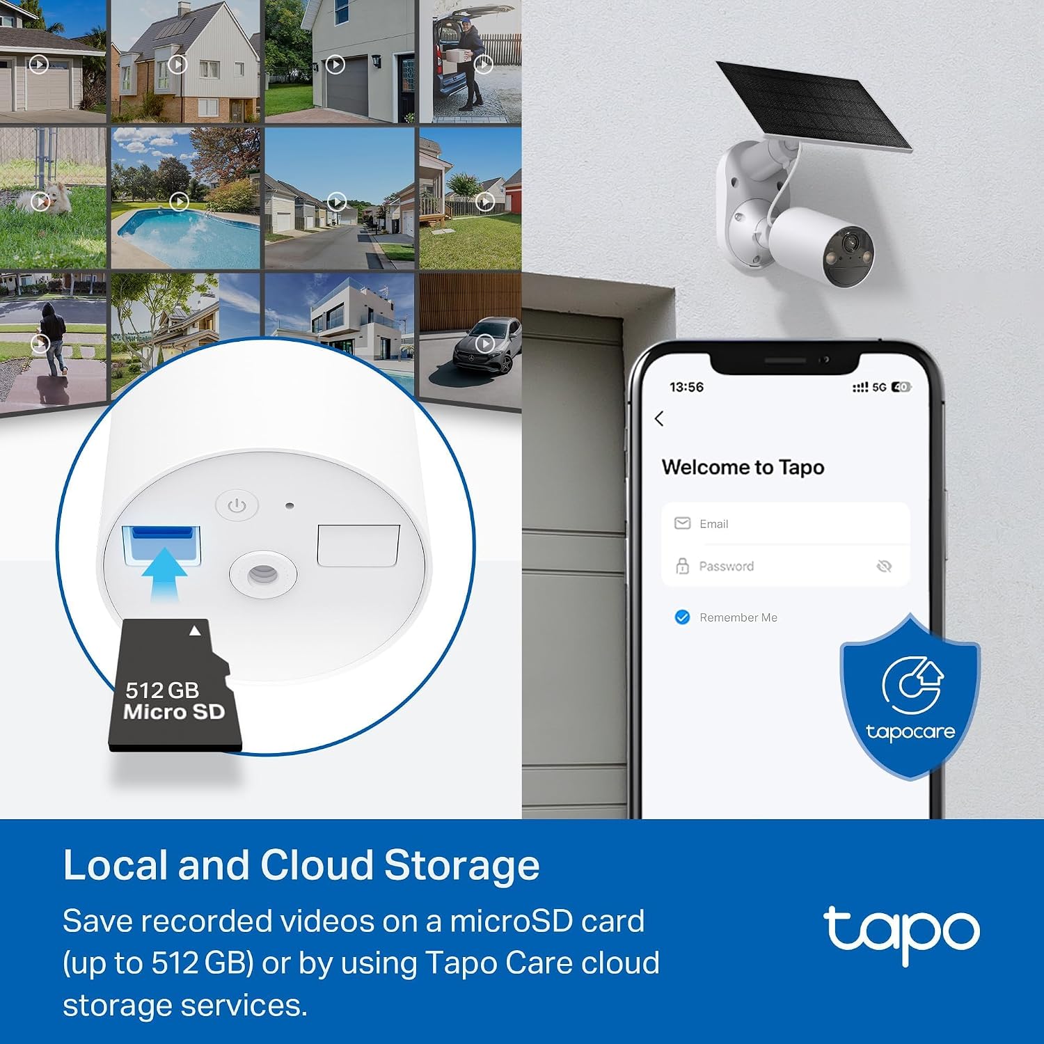 Thumbnail 4 de Tapo TC82 2K 3MP Battery Solar Security Camera