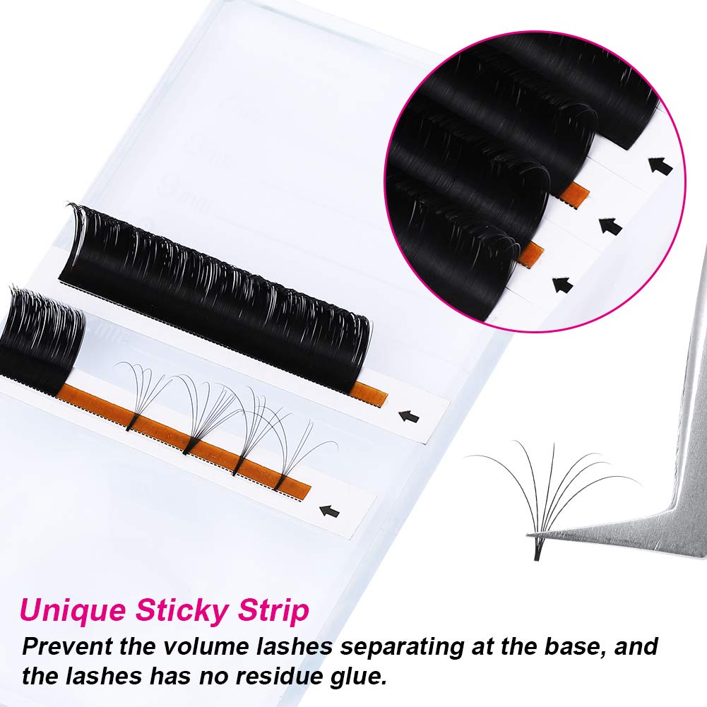 Detalle 2 de Easy Fan Lashes für Wimpernverlängerung 0,07 mm