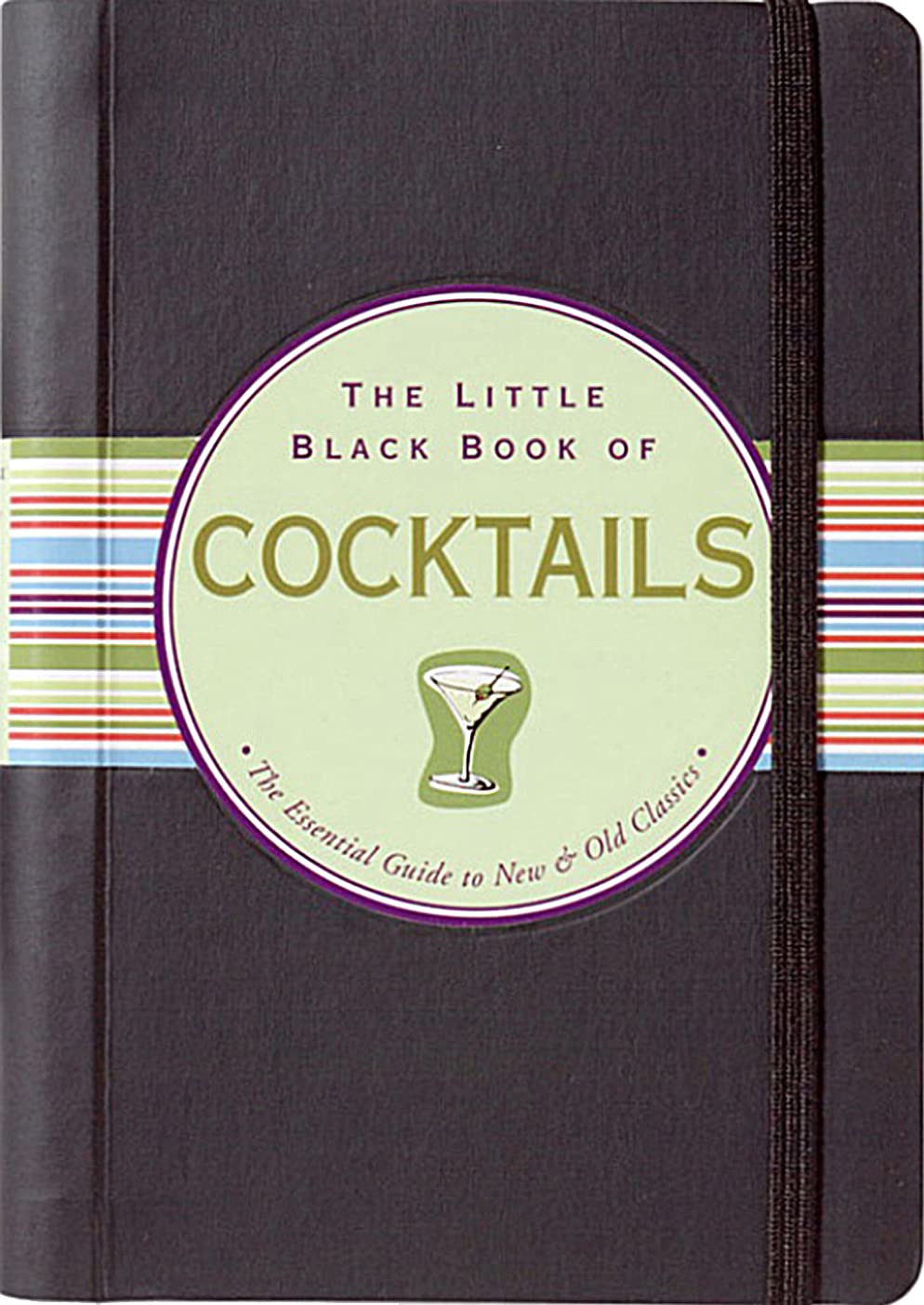 Detalle de The Little Black Book of Cocktails: 150+ Recipes, Hardcover-Spiral