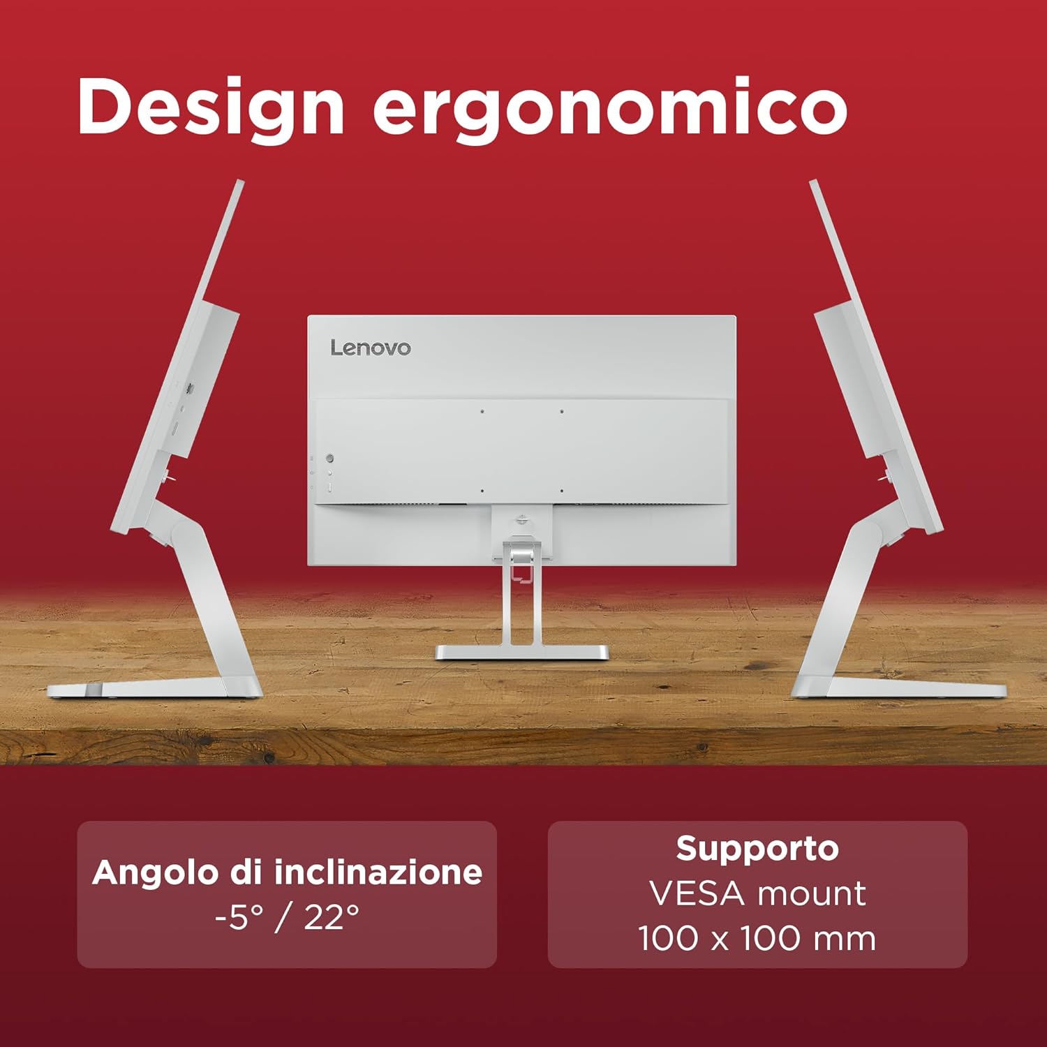 Thumbnail 6 de Lenovo L24-45: Monitor IPS 24" Full HD 144 Hz per Gaming, Studio e Home Office