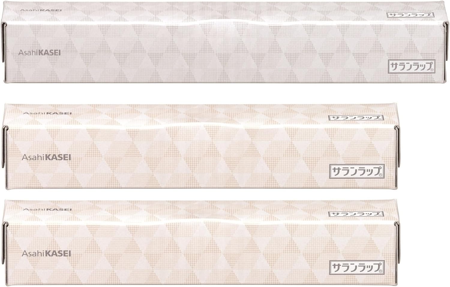 Detalle de サランラップ 30cm×50m モノトーン限定デザイン 4本パック 食品保存・電子レンジ対応