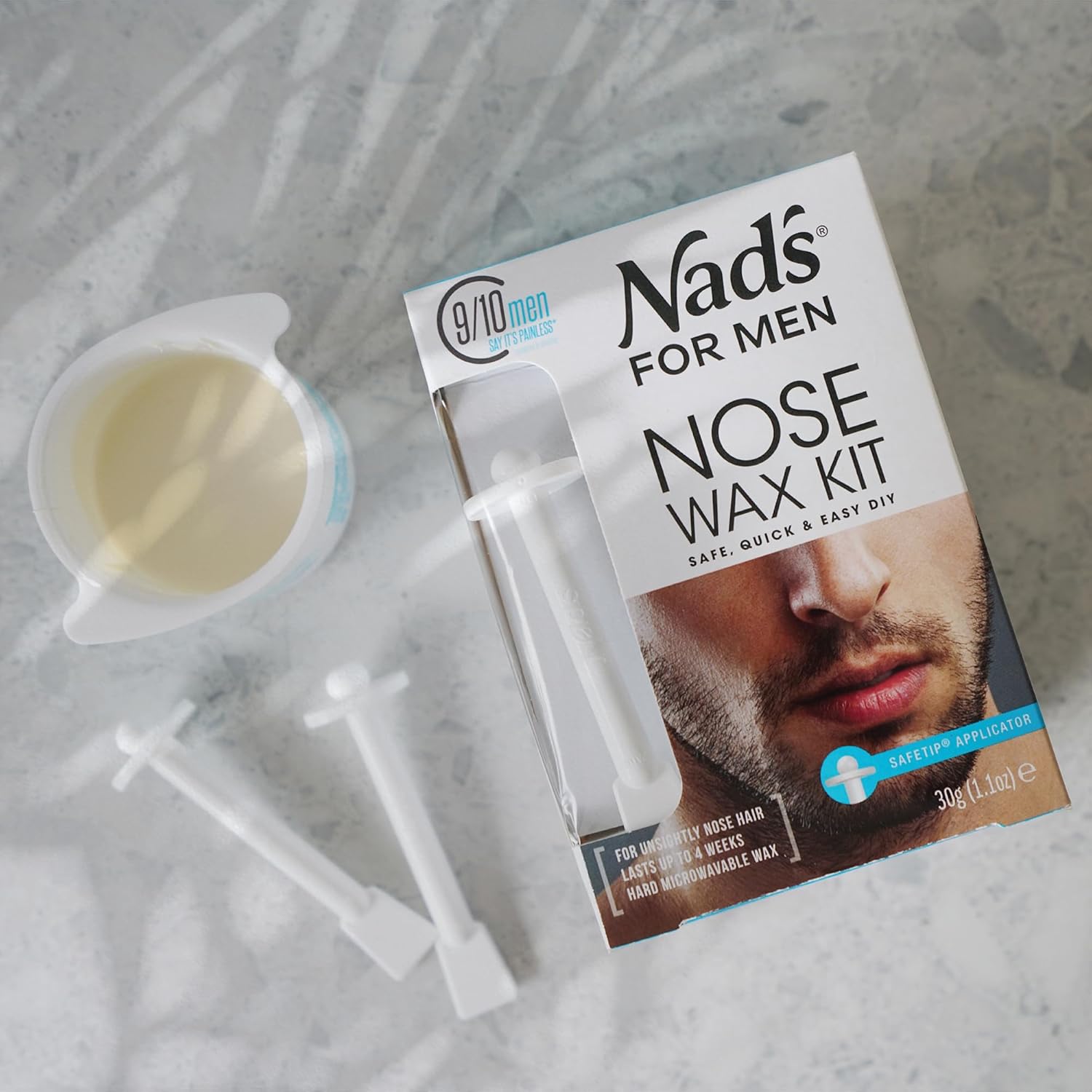 Detalle de Nad’s For Men Nose Waxing Kit for Nose Hair Removal