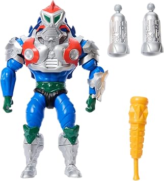 Detalle de Masters of the Universe Origins Mekaneck 🐢 Figura de acción