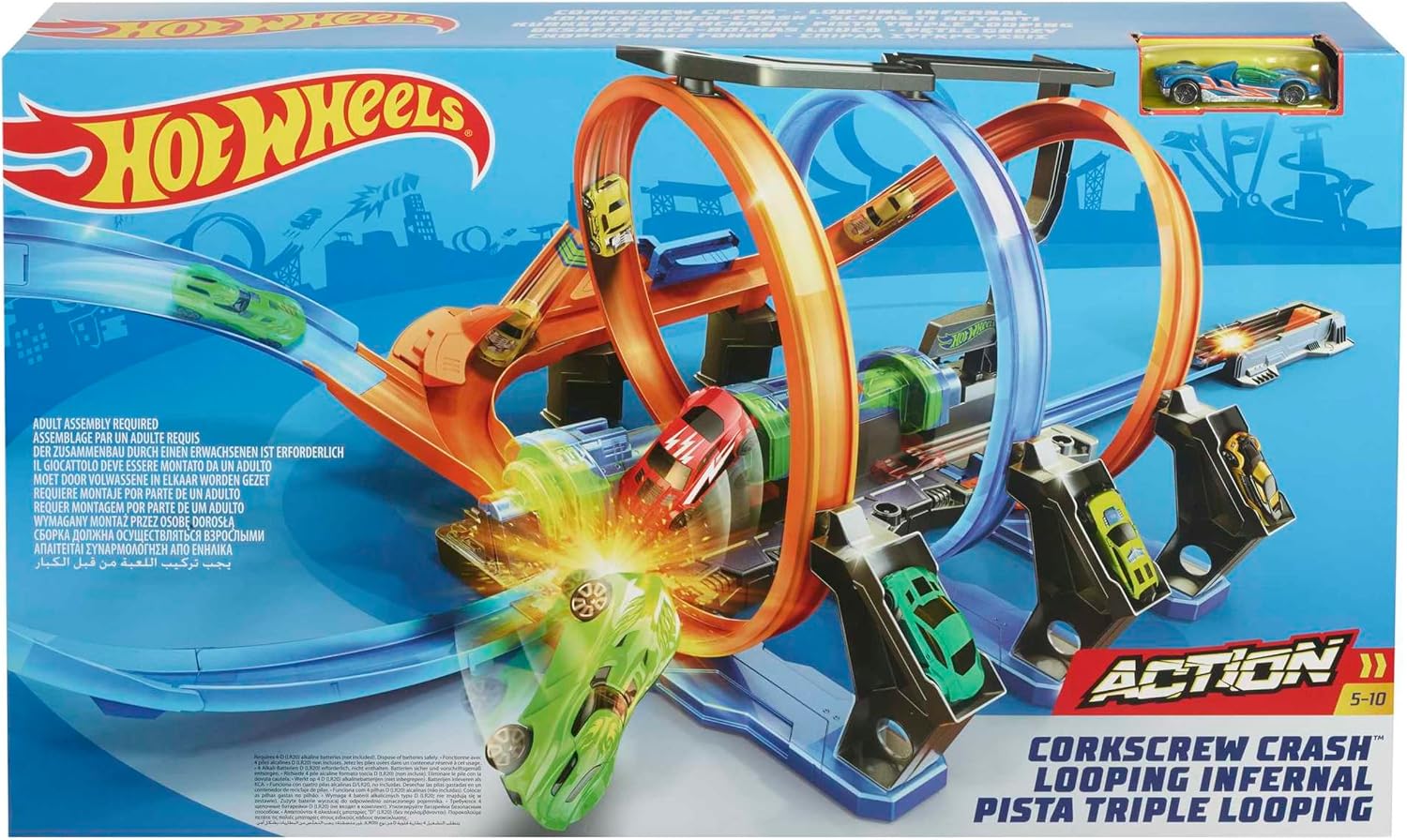 Thumbnail 5 de Hot Wheels FTB65 pista 5+
