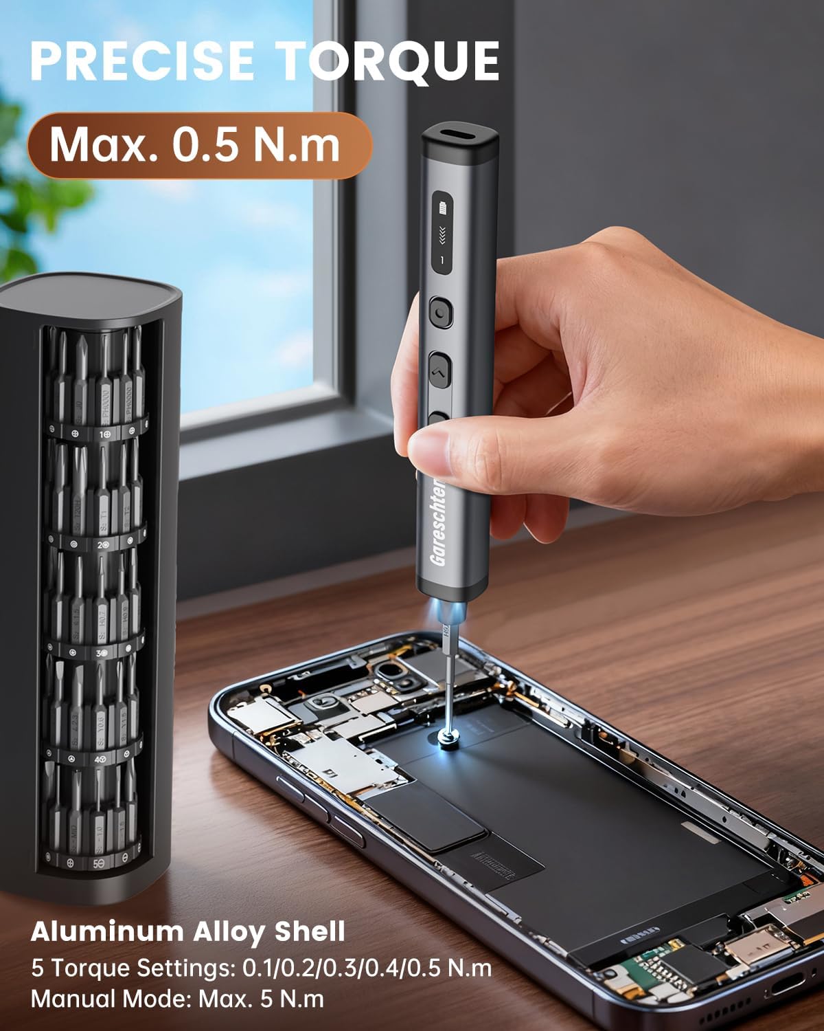 Thumbnail 1 de 78-in-1 Mini Electric Screwdriver Set