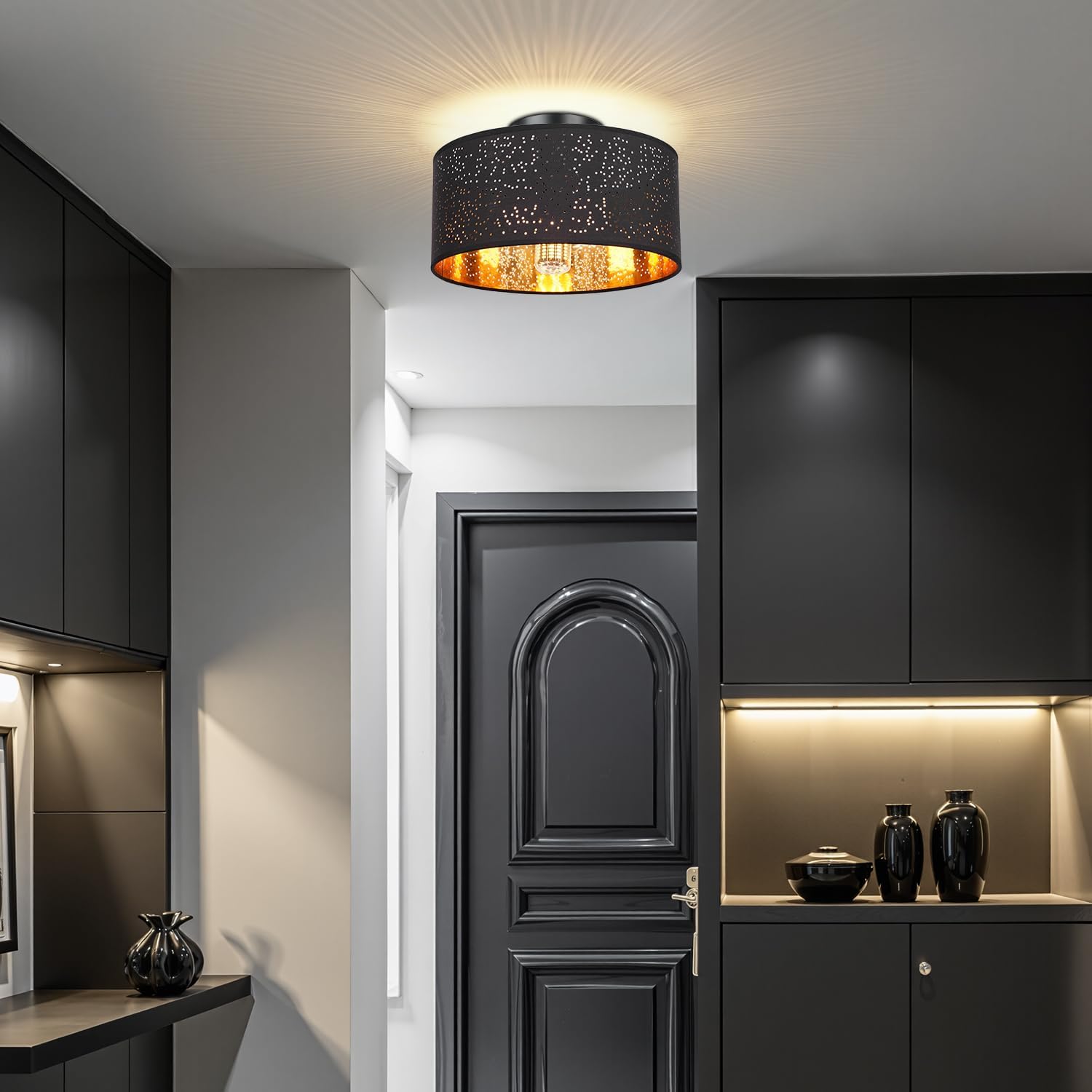 Detalle 2 de Frideko Light Shade 30cm modern ceiling lampshade