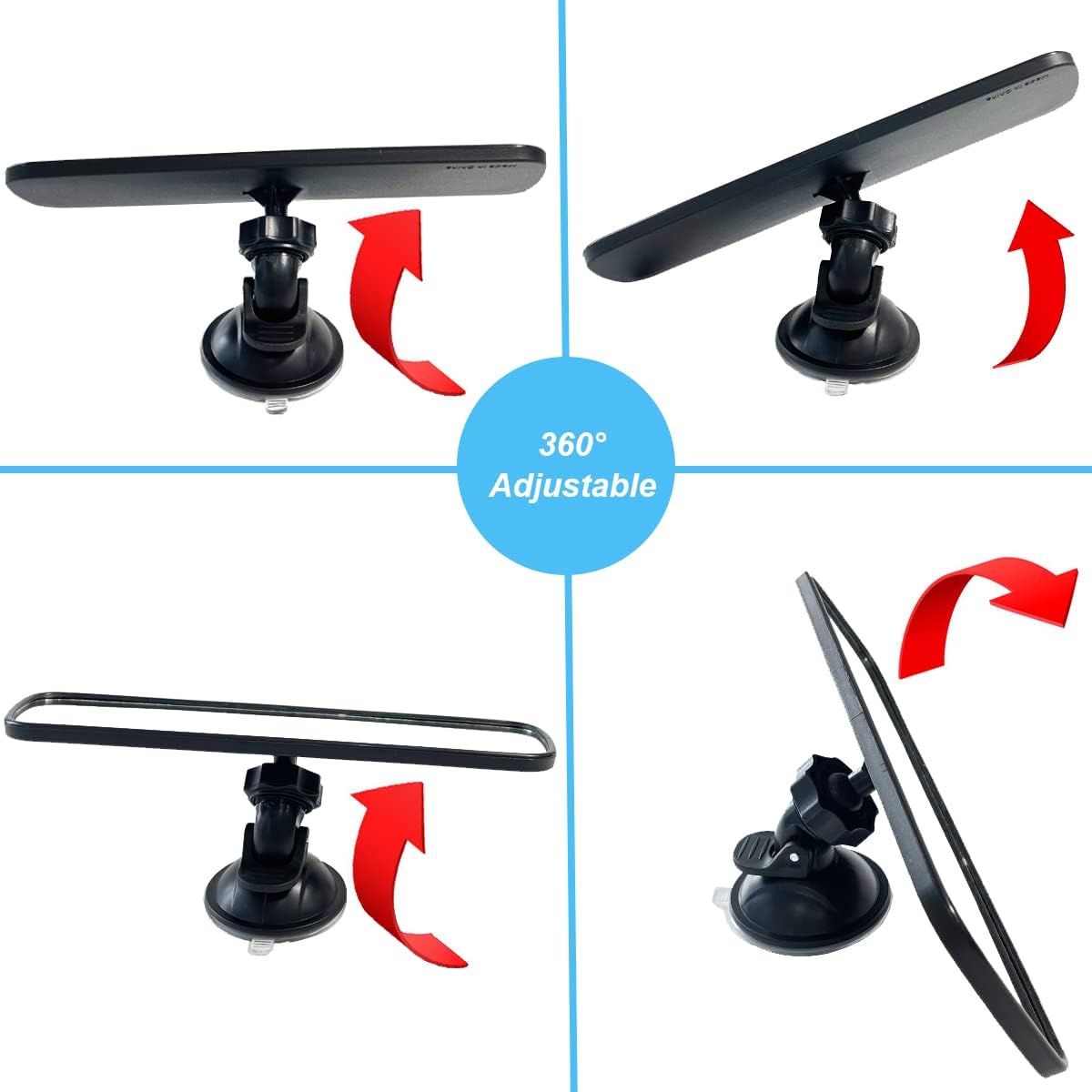 Thumbnail 3 de Kitbest Rear View Mirror for Driving Test 200mm