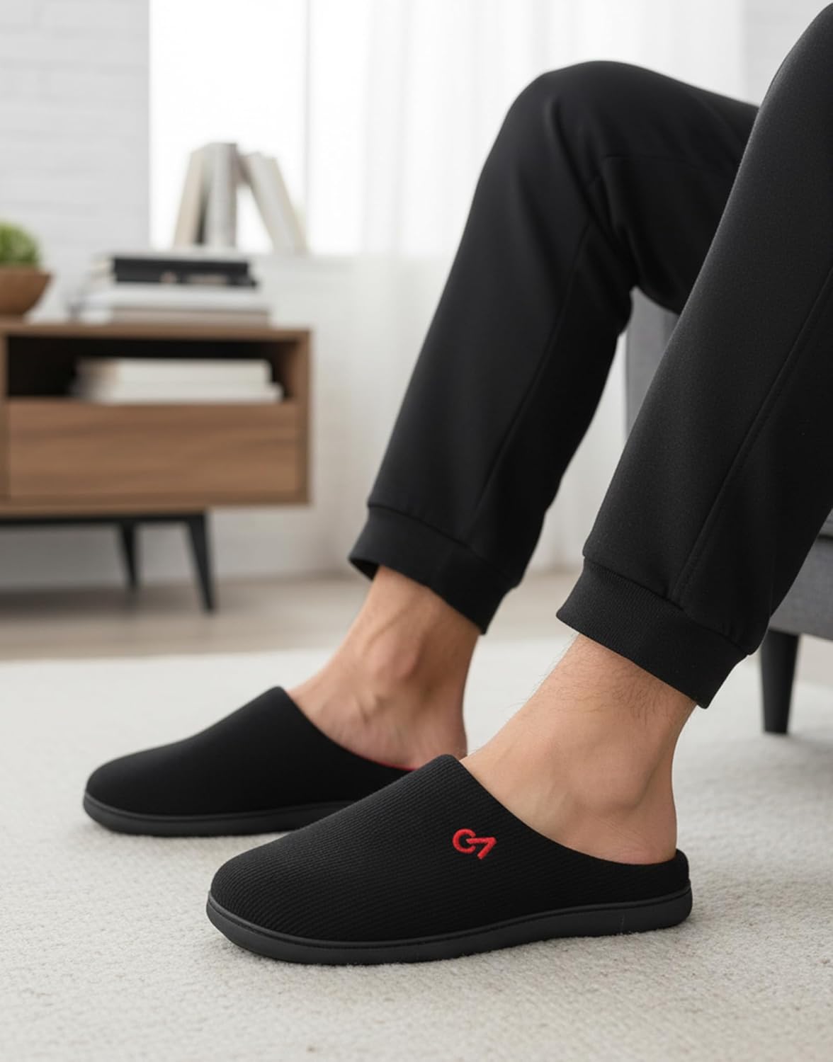 Thumbnail 1 de Memory foam slippers for men