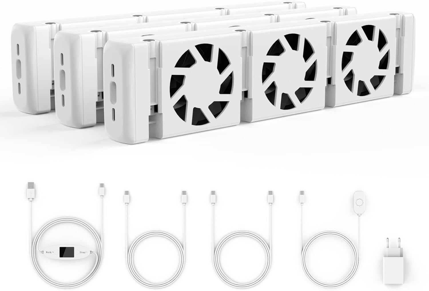 YEEFON Heizkörper Ventilator 3er Set 🏠