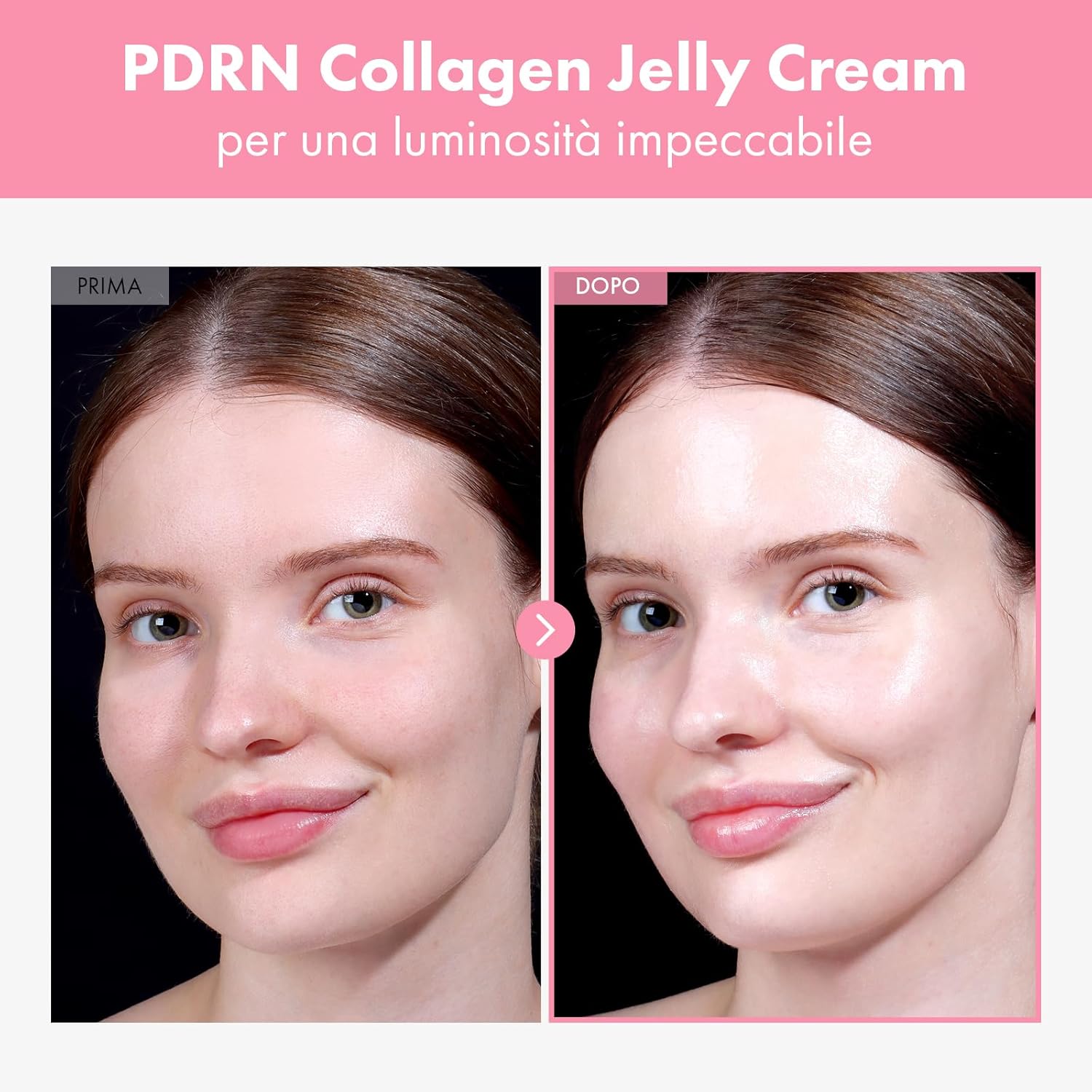 Detalle de TOSOWOONG Crema Jelly al collagene e PDRN con Niacinamide (50 ml) per idratare e uniformare l’incarnato