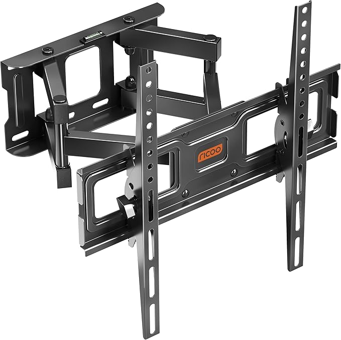 Detalle de RICOO Soporte TV Pared 32-55" Articulado Giratorio Negro