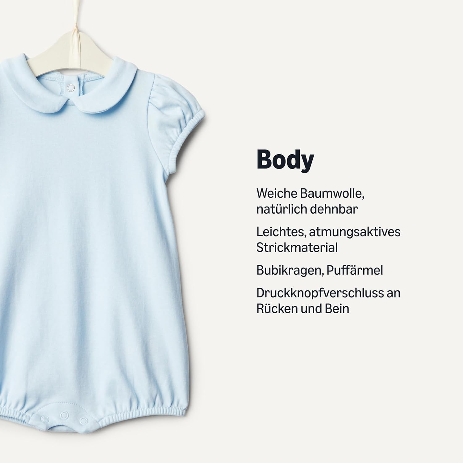 Thumbnail 1 de Amazon Essentials x Sofia Grainge Baby – Mädchen Kurzarm-Strampler aus Baumwolle, 2er-Pack