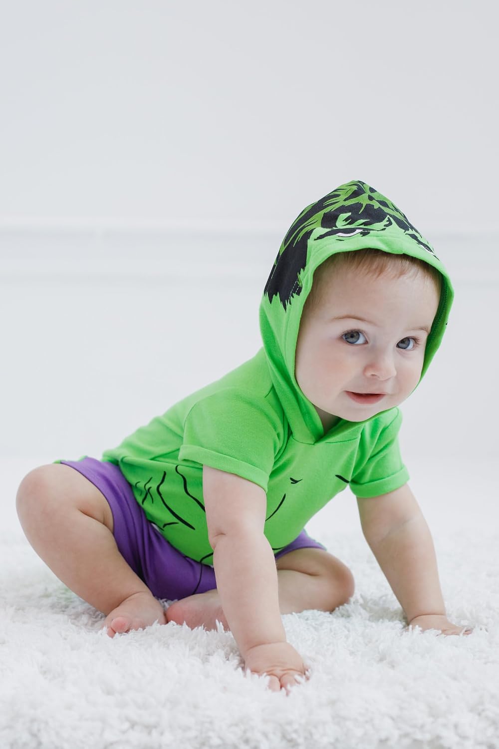 Thumbnail 4 de Marvel Avengers Cosplay Romper for Newborns and Toddlers, Short Sleeve