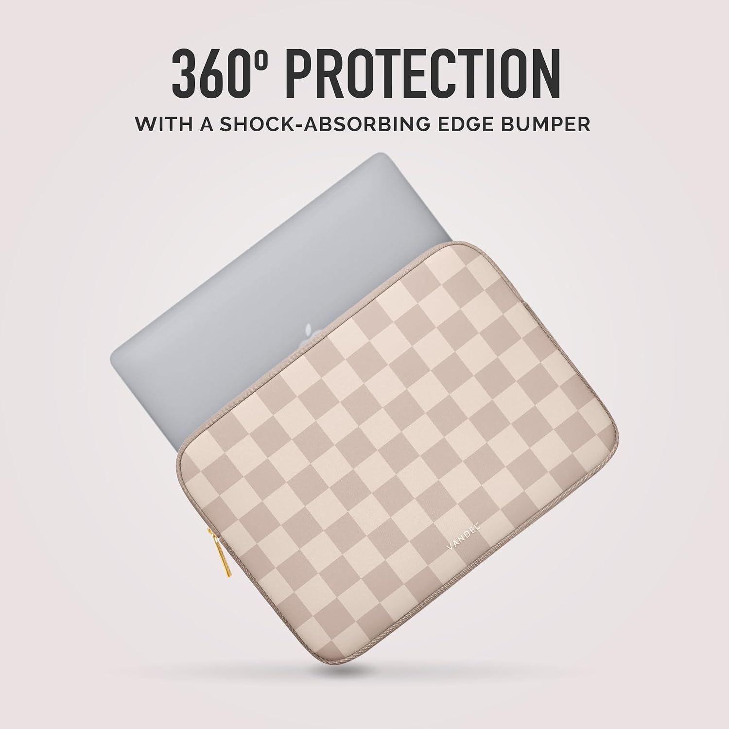 Detalle de Vandel Slim Laptop Sleeve (13 to 13.3 inch) Neoprene Case for MacBook Air/Pro, Chromebook, and More
