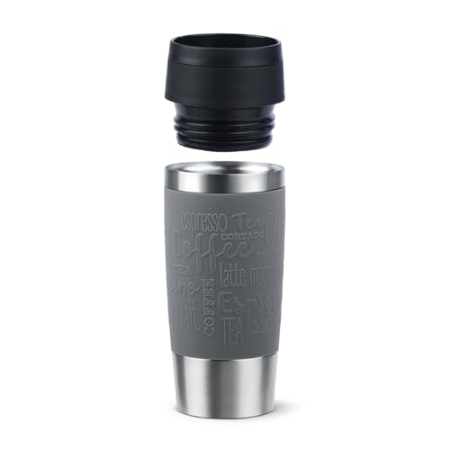 Thumbnail 7 de Emsa N20205 Travel Mug Classic Isolierbecher, 0,36 l, Edelstahl, dunkelgrau