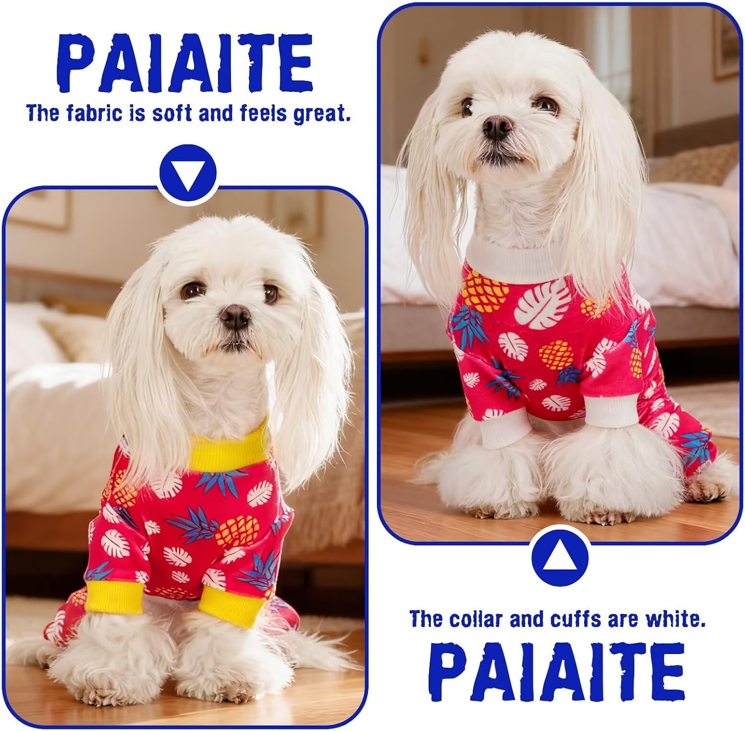 Detalle de Paiaite Dog Pajamas, Size L