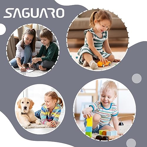 Thumbnail 6 de SAGUARO Chaussons Maison Enfants – Pantoufle antidérapante en caoutchouc, bleu marine (28/29 EU)
