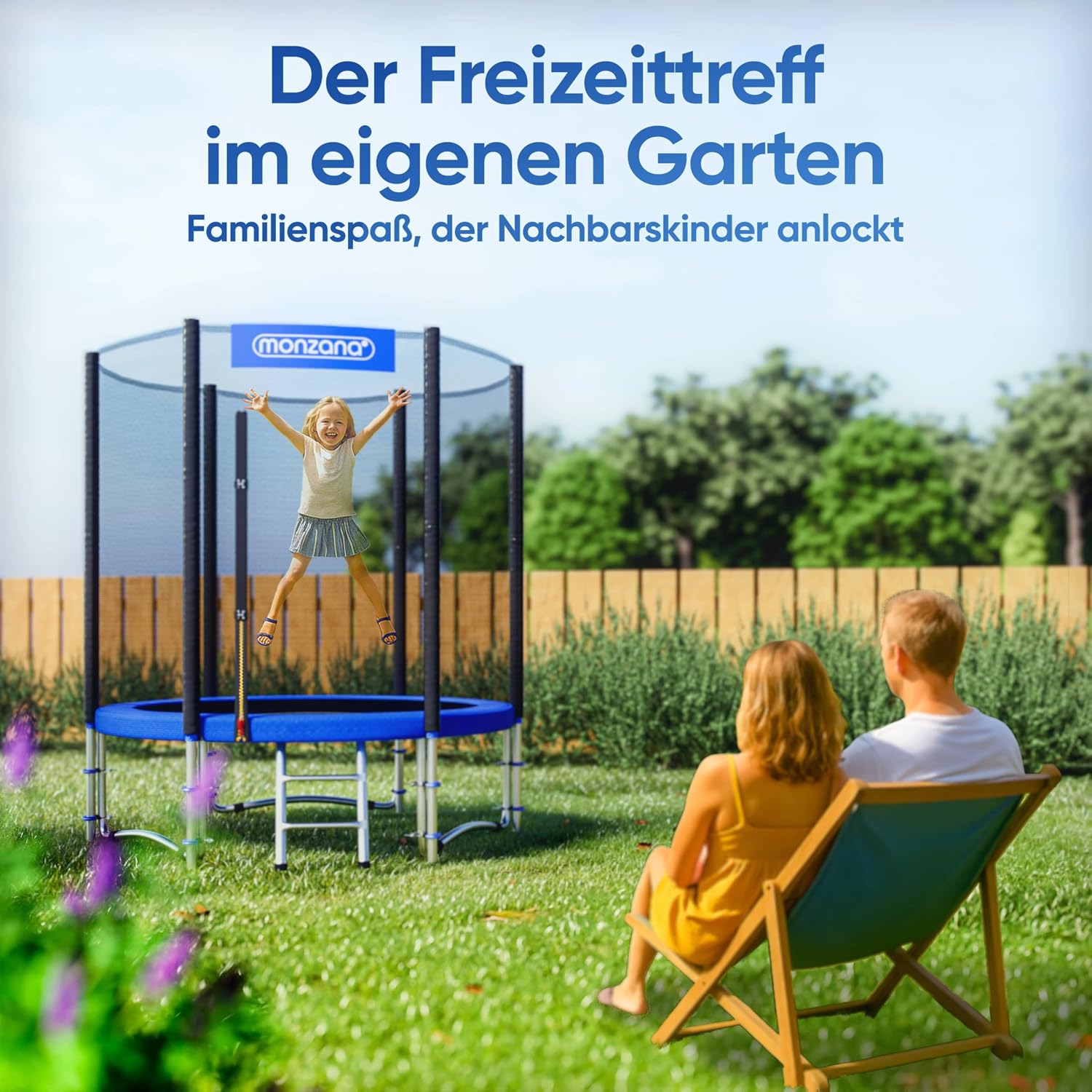 Thumbnail 6 de Monzana Trampolin Gartentrampolin 50 kg