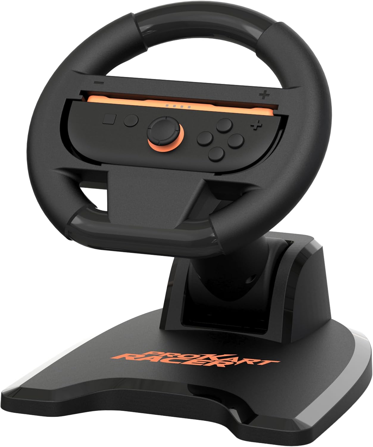 Detalle de Subsonic Volant de course Pro Kart Racer pour Nintendo Switch / Switch 2, support pliable à ventouses (noir)