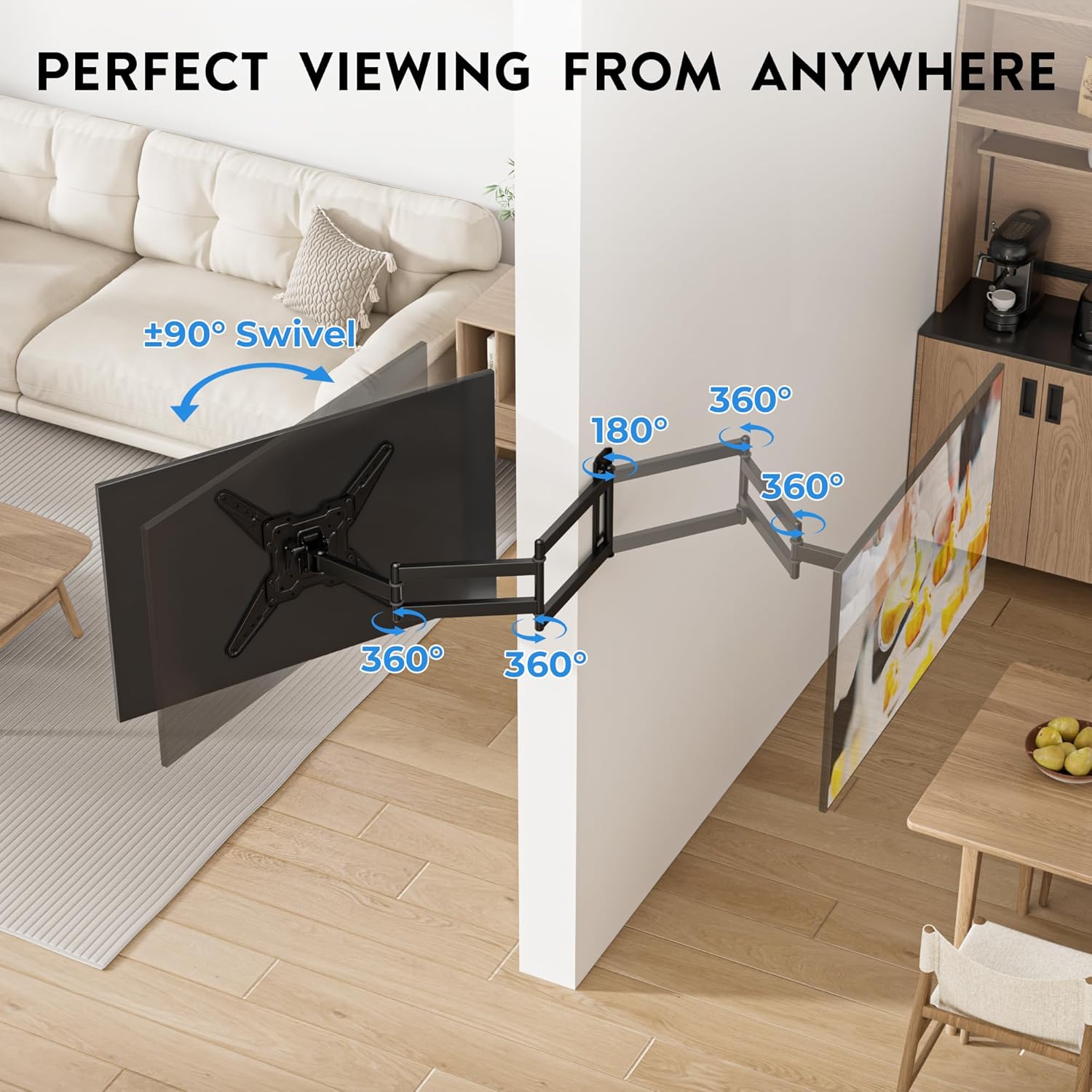 Detalle 2 de BONTEC TV Wall Mount 37.4" extension