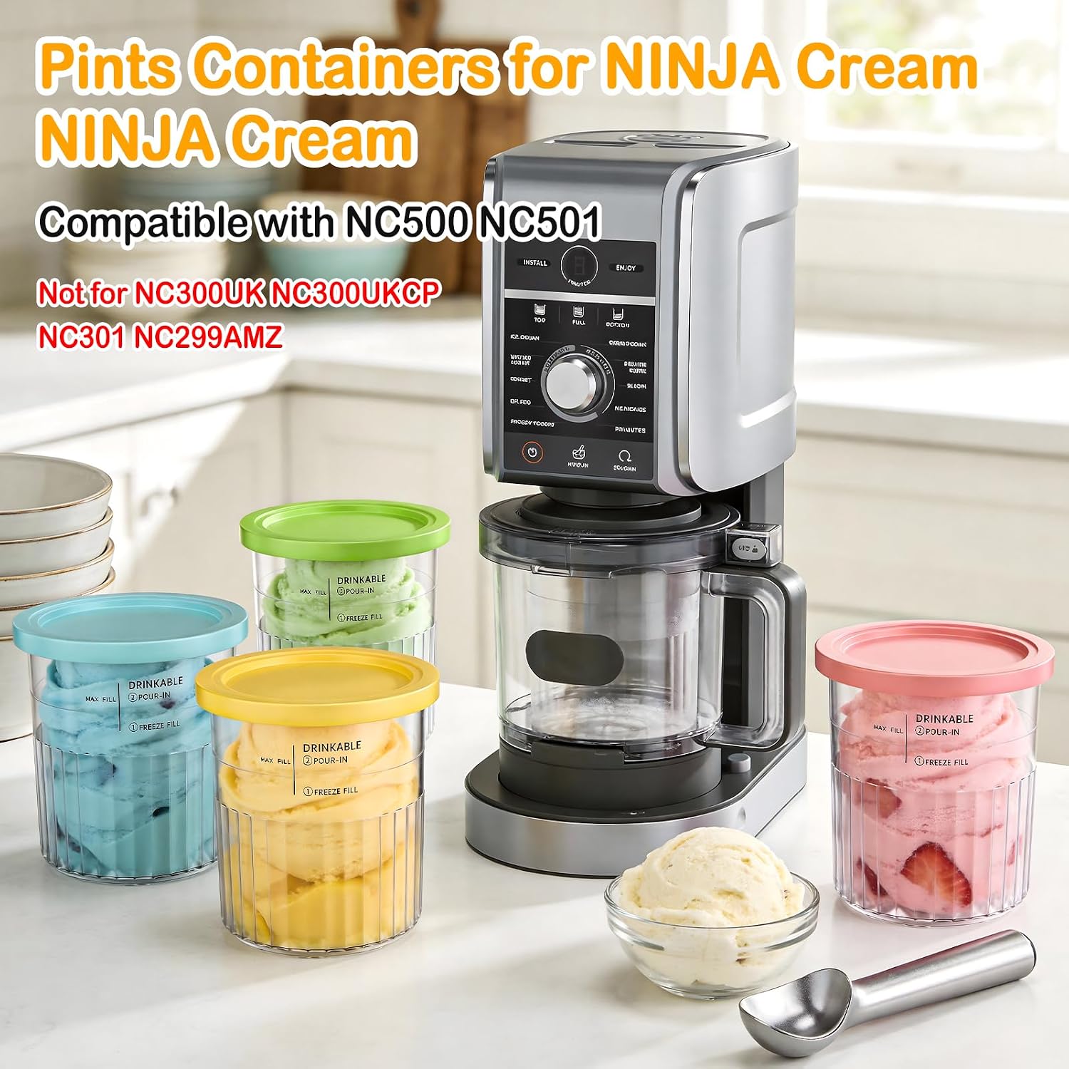 Detalle de Kssvzz Behälter NC500 24oz Set 🍨