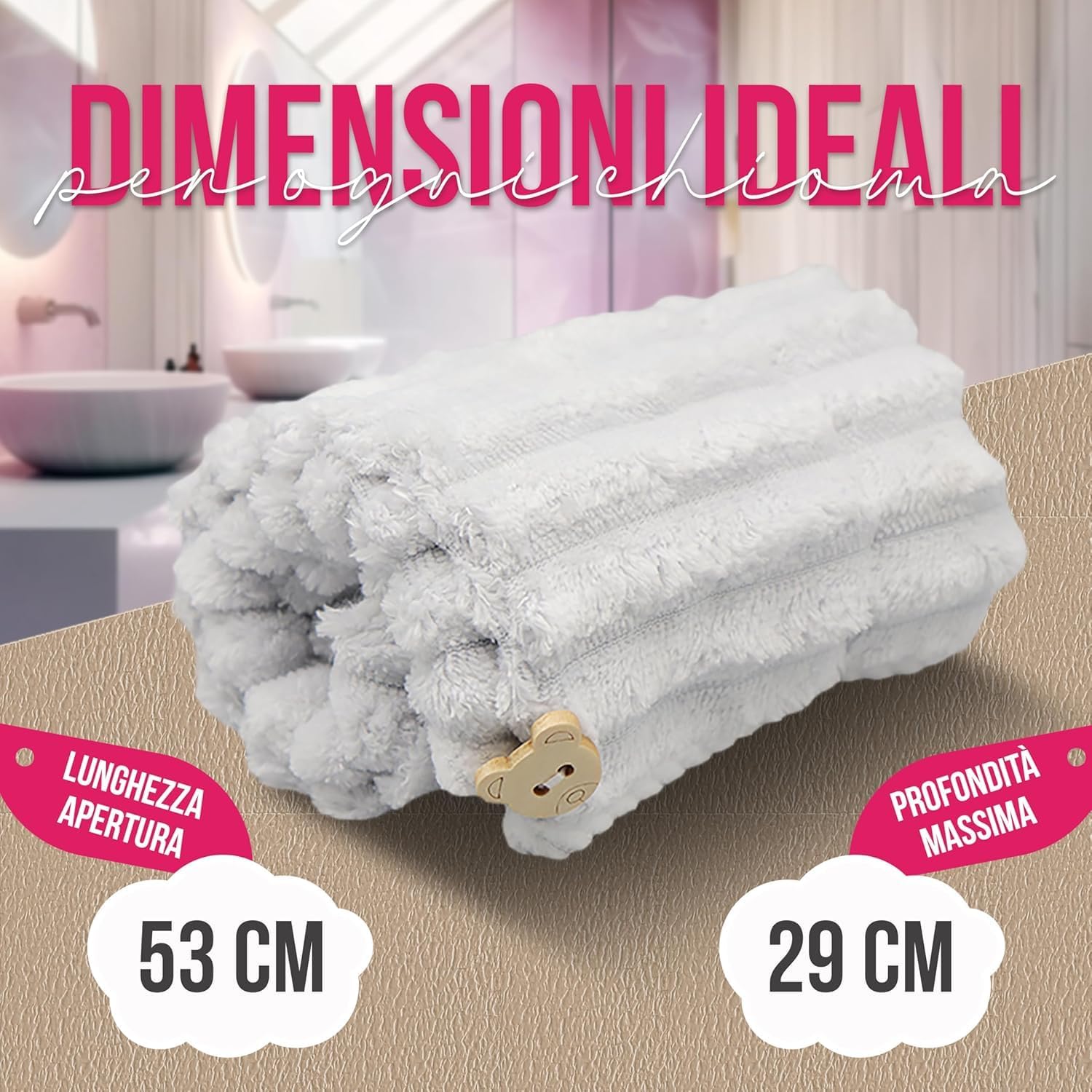 Thumbnail 5 de Asciugamani in microfibra ultra assorbente unisex (morbidi e leggeri) per bagno, palestra e viaggio