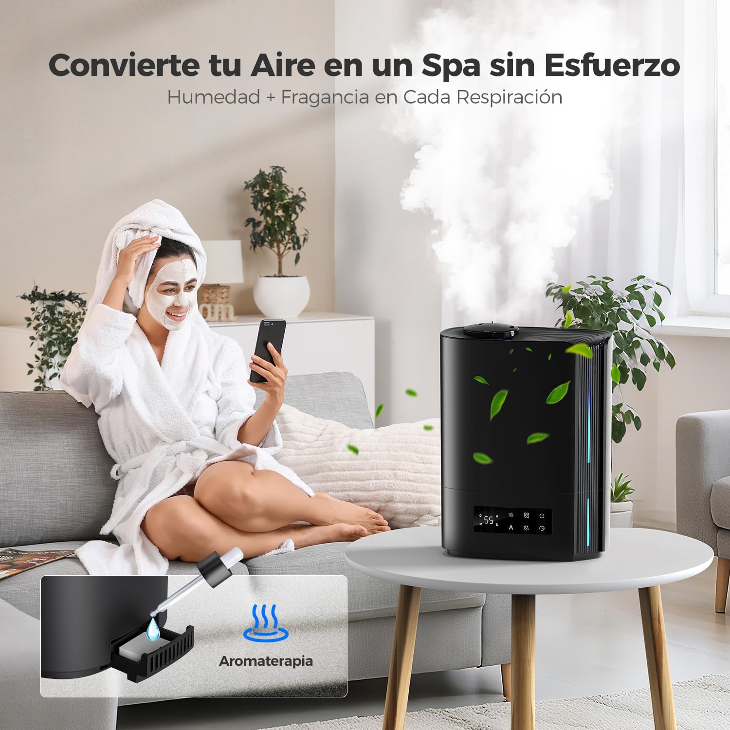 Thumbnail 4 de AROEVE Humidificador 6L 3 en 1