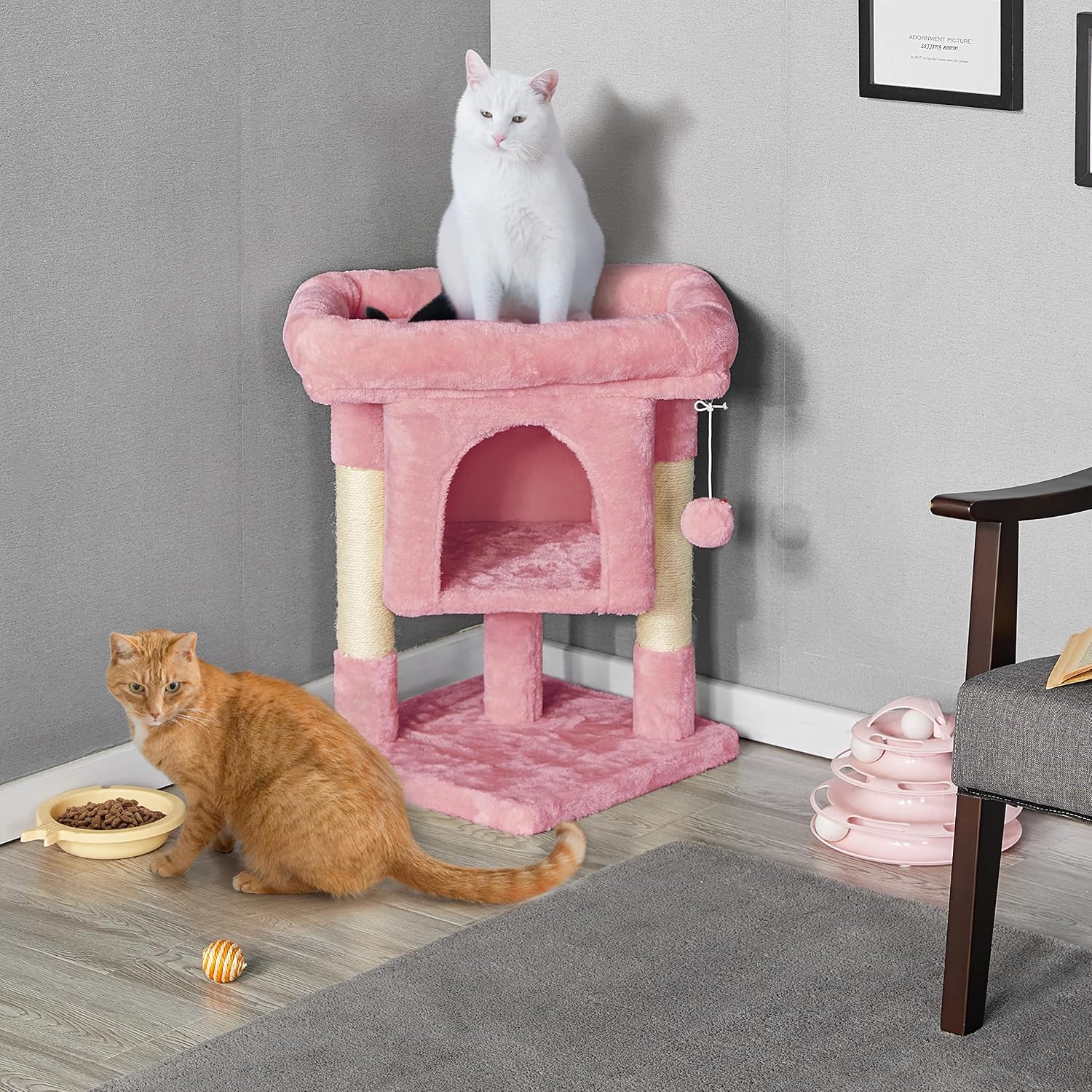 Detalle 2 de Yaheetech Cat Tree Cat Condo 31cm